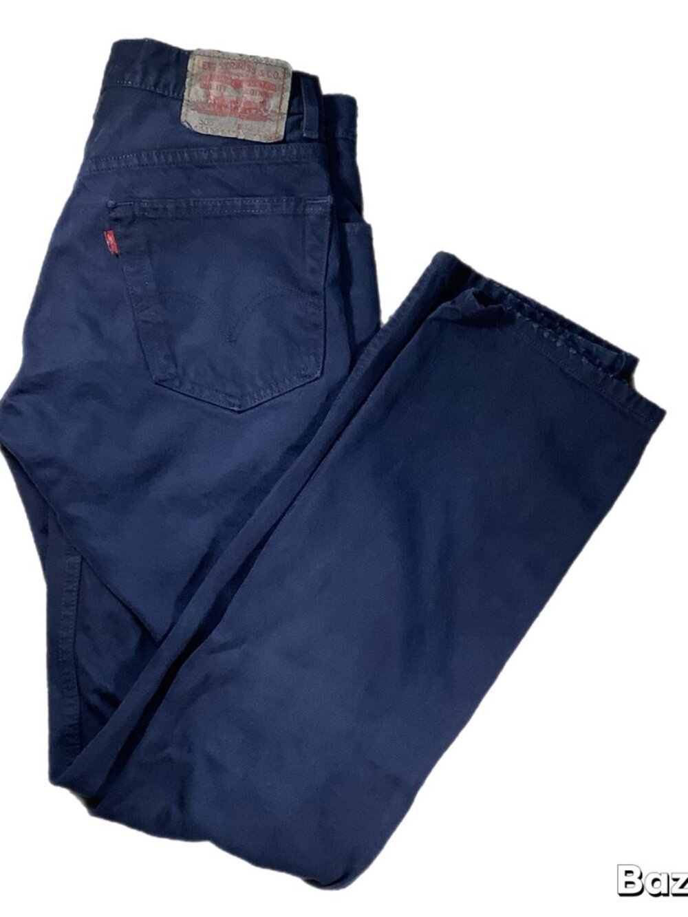 Levi’s 505 Vintage Y2K Straight Leg Jeans 32x34 Navy Blue May 2004